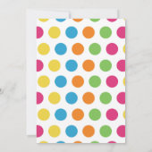 Hip Hop Dance Geburtstagsfeier Einladung Girl (Rückseite)