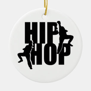 Hip Hop Dance Girls Design Ornament