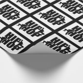 Hip Hop Dance Girls Text Design Wrap 1 Geschenkpapier (Ecke)