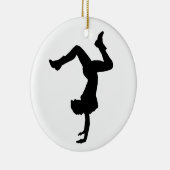 Hip Hop Dancer Personalisierte Ornament (Rechts)