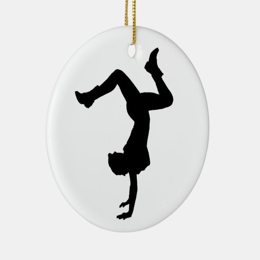 Hip Hop Dancer Personalisierte Ornament (Rechts)