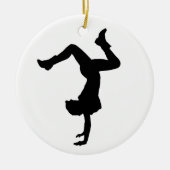 Hip Hop Dancer Personalisierte Ornament (Vorne)