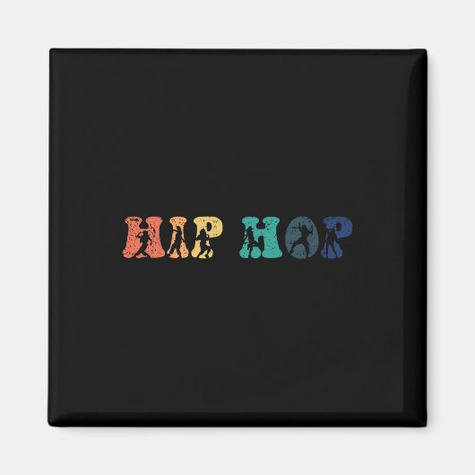Hip Hop Dancing Breakdance Break-dance Breakdanc Magnet (Vorne)