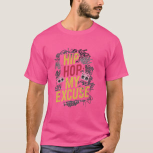 Hip Hop Dancing Breakdance Rap Music Choreograph T-Shirt