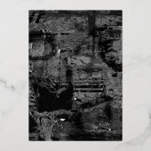 Hip Hop Diaper-Party Folieneinladung (Rückseite)