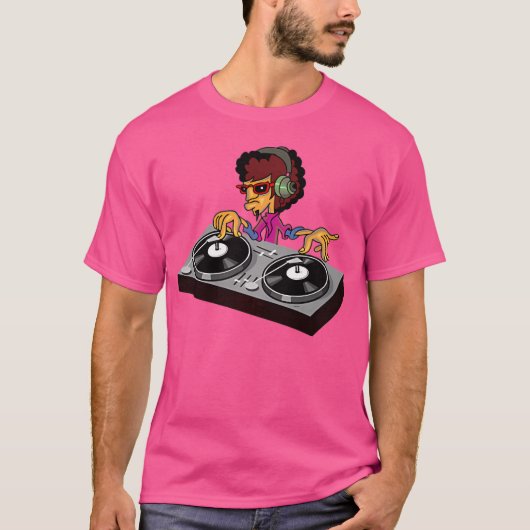 Hip Hop DJ T-Shirt (Vorderseite)