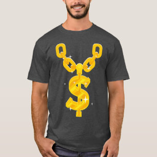 Hip Hop Dollar Goldkette T-Shirt