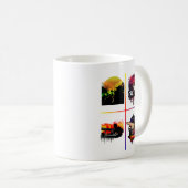 Hip Hop Elemente Art MC DJ Breakdance Graffiti Kaffeetasse (VorderseiteRechts)