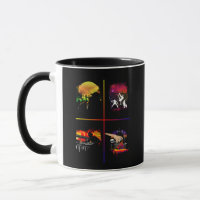 Hip Hop Elemente Bunte Kunst MC DJ Breakdance