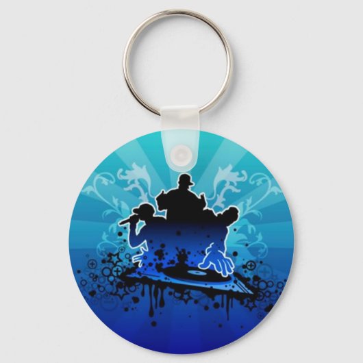 Hip Hop Encore-Schlüsselanhänger Schlüsselanhänger (Vorderseite)