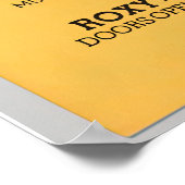 Hip Hop Flyer Poster (Ecke)