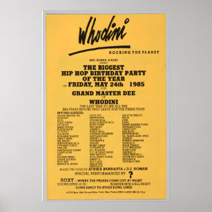 Hip Hop Flyer Poster