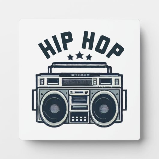 Hip Hop Fotoplatte (Vorderseite)