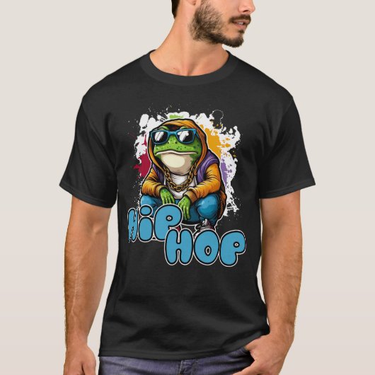 Hip Hop Frog T-Shirt (Vorderseite)