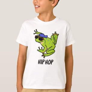 Hip Hop Funny Hopping Frog Puff T-Shirt