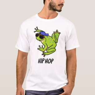 Hip Hop Funny Hopping Frog Puff T-Shirt