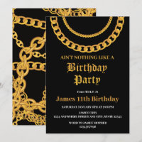 Hip Hop Gangsta Geburtstagsparty