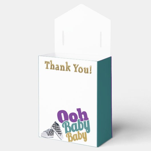 Hip Hop Gender offenbaren Zelt Favoriten Purpur & Geschenkschachtel (Geöffnet)