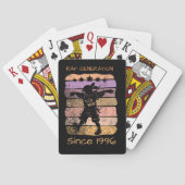 Hip Hop Generation 1996 Retro Playing Cards Spielkarten (Rückseite)
