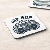 Hip Hop Getränkeuntersetzer (Linke Seite)