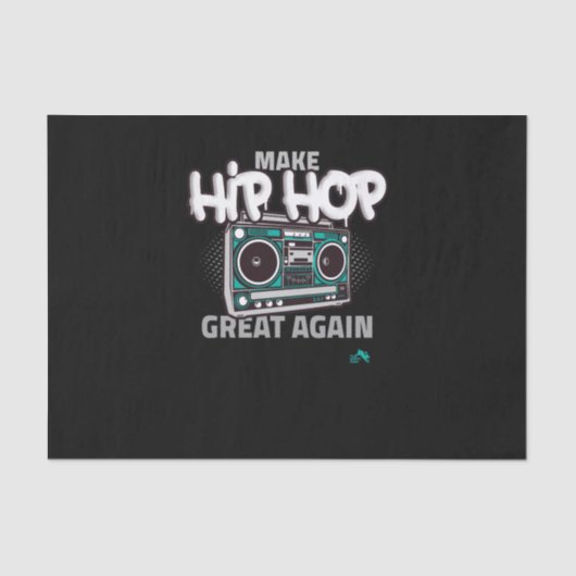 Hip Hop Gift Make Hip Seidenpapier (Vorderseite)