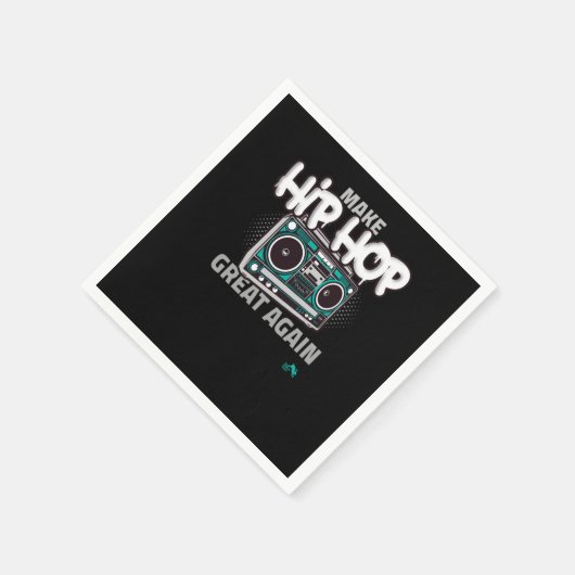 Hip Hop Gift Make Hip Serviette (Ecke)