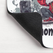 Hip Hop Gnome Illustration - Gnome Life Mousepad (Ecke)