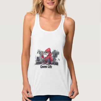 Hip Hop Gnome Illustration - Gnome Life Tank Top