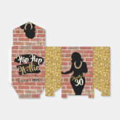 Hip Hop/Go Shorty/Custom AGE/Retro Birthday Geschenkschachtel (Ungefaltet)