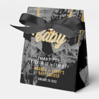 Hip Hop Gold Chain Baby Dusche
