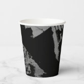 Hip Hop Gold Chain Baby Dusche Pappbecher (Rückseite)