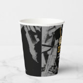 Hip Hop Gold Chain Baby Dusche Pappbecher (Rechts)