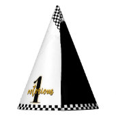 Hip Hop Gold Graffiti B-Boy Notorious ONE Geburtst Partyhütchen (Rückseite)