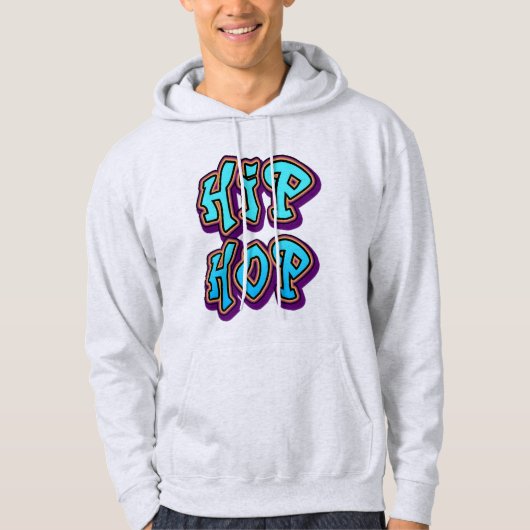 Hip Hop Graffiti Hoodie (Vorderseite)