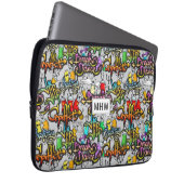 Hip Hop Graffiti individuelle Laptop-Ärmel Laptopschutzhülle (Vorne Rechts)