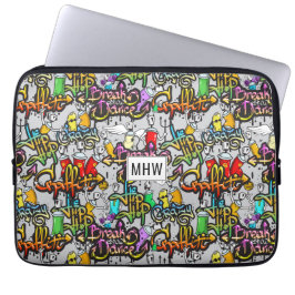 Hip Hop Graffiti individuelle Laptop-Ärmel Laptopschutzhülle