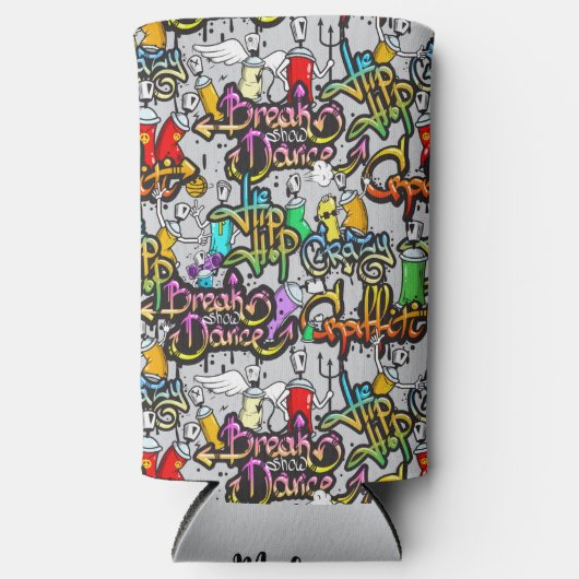 Hip Hop Graffiti individuelle Name Selters Dosenkühler (Vorderseite)