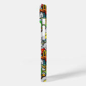 Hip Hop Graffiti kundenspezifische Monogramm Case-Mate iPhone Hülle (Rückseite / Links)