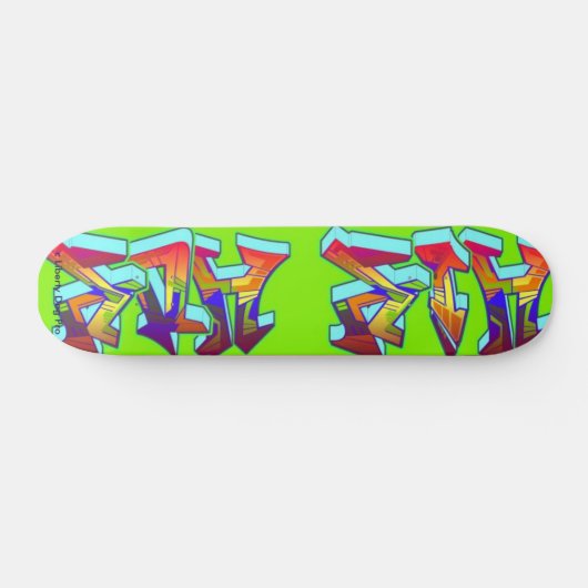 HIP HOP GRAFFITI SKATEBOARD - PRO SHREDDER - GIFTS (Horizontal)