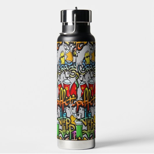Hip Hop Graffiti Trinkflasche (rechts)