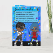 Hip Hop Happy Birthday Karte (Rückseite)