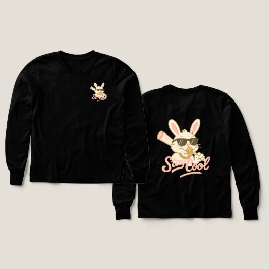 Hip Hop Hase (Design Vorder- & Rückseite)
