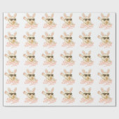  Hip Hop Hase Geschenkpapier (Flach)