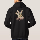 Hip Hop Hase Hoodie (Rückseite)