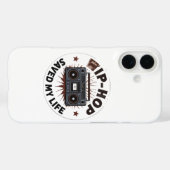 Hip-Hop hat mein Leben gerettet Case-Mate iPhone Hülle (Rückseite (Horizontal))