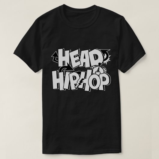 Hip-Hop Head King  T-Shirt (Design vorne)
