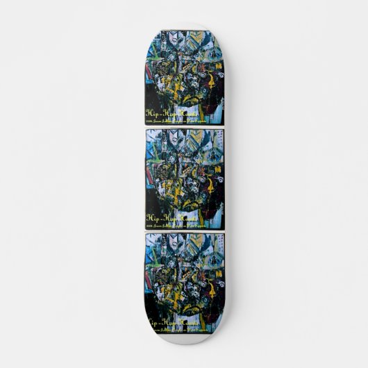 HIP HOP HEADS SKATEBOARD (Vorne)
