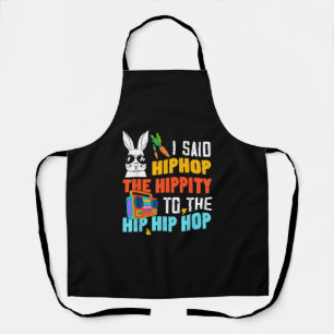 Hip Hop Hippity Lustiger Osterhase Jungen Mädchen  Schürze