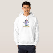 Hip Hop Hippo Hoodie (Vorne ganz)