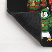 Hip Hop Holiday Crew - Ugly Christmas Sweater Rap Mousepad (Ecke)